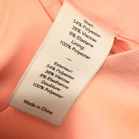 Elizabeth and James Pink Sleeveless Sheath Sz 8 - Picture 6 of 8